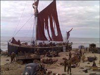 Ship Wreck on Redcar Beach