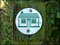 Plotland Trail marker