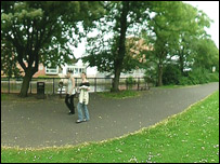 Castle Park in Leicester