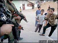 کودکان و شبه نظاميان در غزه