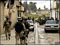 سربازان آمريکايی در موصل