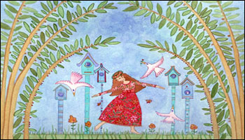 د ژوند کيسې: د پري باغچه 