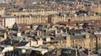 View across Edinburgh from Calton Hill.