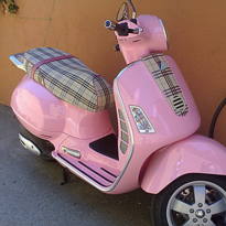 Mike Anthony reunited with his moped