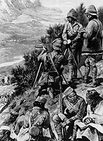 A British outpost in Tibet watches for reinforcements(Getty Images/Hulton|Archive)