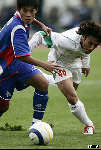 بازی ايران و تايوان - عکس از ايسنا