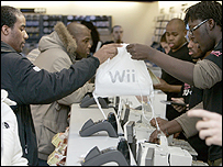 Bán trò chơi mới Wii của Nintendo