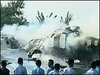 Acidente aéreo na Indonésia