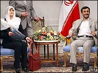 میشلین کالمی ری - محمود احمدی نژاد