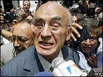 O ex-presidente do México Luis Echeverría