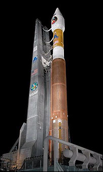 راکت اطلس 5 مدارگرد مريخ را به فضا می برد