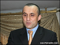 امرالله صالح، رییس امنیت ملی افغانستان