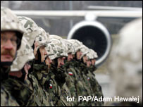 Polští vojáci v Iráku