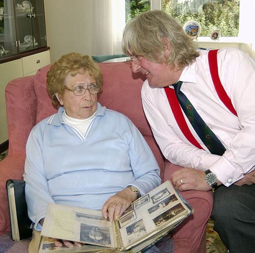 Gill MacDermott and Bob Crookes