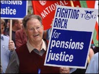 Công chức Anh biểu tình 