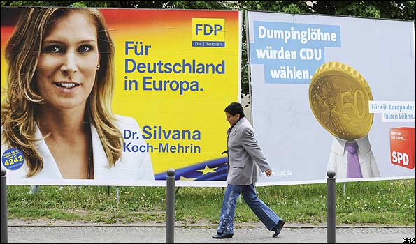 European election billboard in Berlin