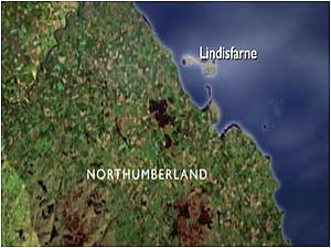 Lindisfarne (Image: Map)