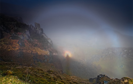 Fog bow by Alan C