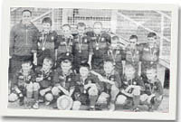 Tim rygbi Ysgol Gymraeg Gilfach Fargod