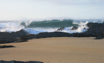 Picture perfect power. The imagination fires with shots like this ... Donegal... blue light ... Echoes of West Oz. Pic Ronan M, Dec 06
