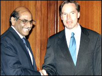 श्याम सरन और निकोलस बर्न्स