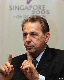 IOC president Jacques Rogge