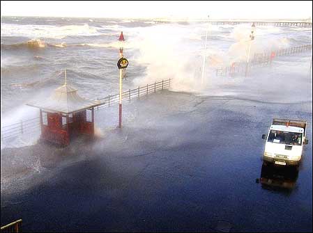Blackpool storms c/o PA Images