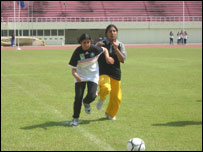 پاکستانی وومن فٹبالر