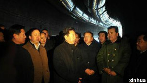 山西铁道隧道事故现场