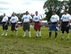 Highland games competitors at the show in 2008