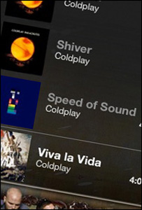 Screengrab of Coldplay game