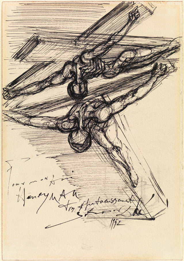 For my friend Honeyman with much affection, Salvador Dali