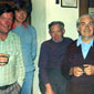 Peter's dad (centre) in McCrory's Pub Culdaff