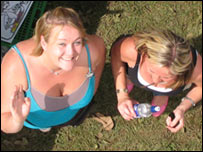 Aerial view of Godiva Festival 2007