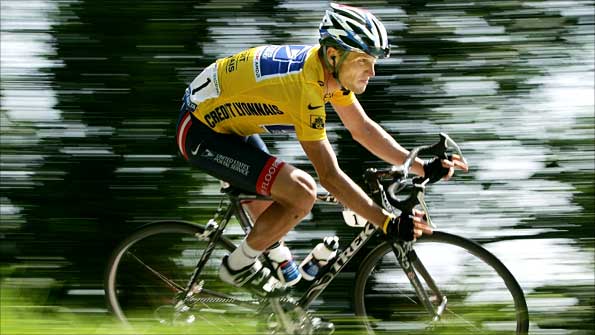 Lance Armstrong in his pomp