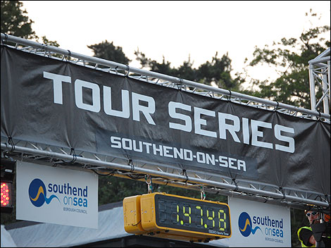 Tour Series timing clock