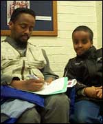 Somali people taking part in the day