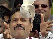 President Mahinda Rajapaksa