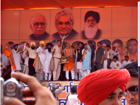 एनडीए चुनावी रैली