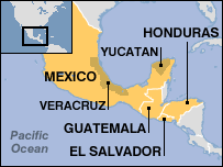 مناطق آسيب ديده