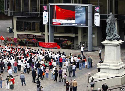 BBC Olympic screening, Portsmouth