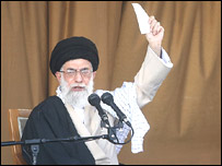 İran'ın dini lideri Ayetullah Ali Hamaney