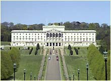 The Northern Ireland Assembly building, Stormont.