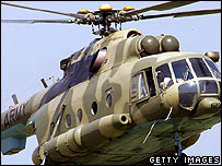 एक पाकिस्तानी हेलीकॉप्टर