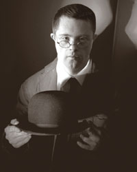 Andrew Tadd as Ralph Topper in Hijinx Theatre's Old Hands