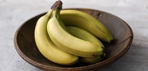 Bananas in a bowl