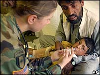 भूकंप प्रभावित बच्चे