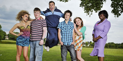 The cast of Coming of Age