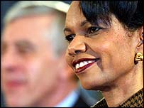 کاندوليزا رايس و جک استرا