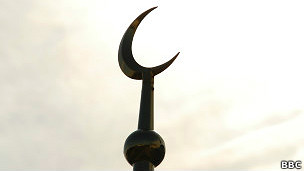 Минарет казанской мечети